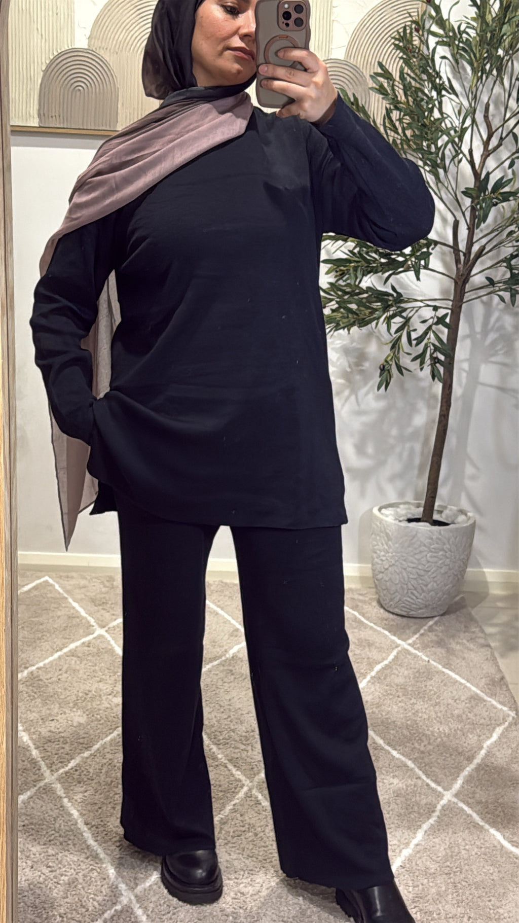 Salwa Knit Set 🤎🖤